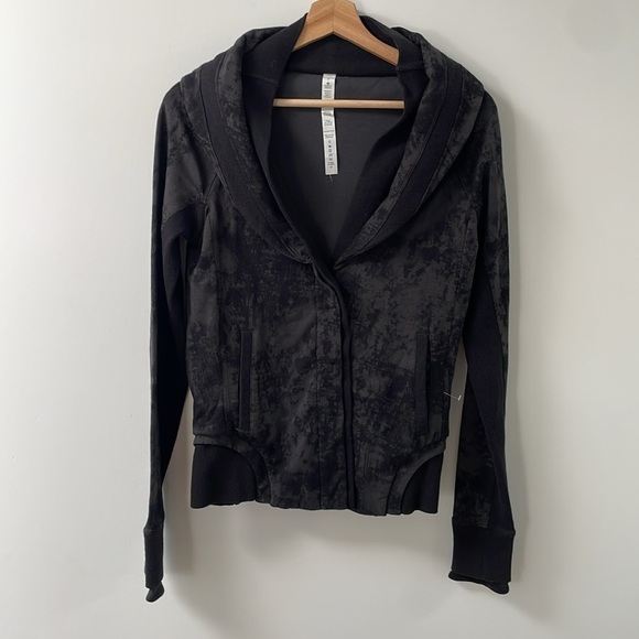 NWOT Lululemon To Class Jacket Sea Bed Black Deep Coal / Black size 4 - Picture 11 of 14